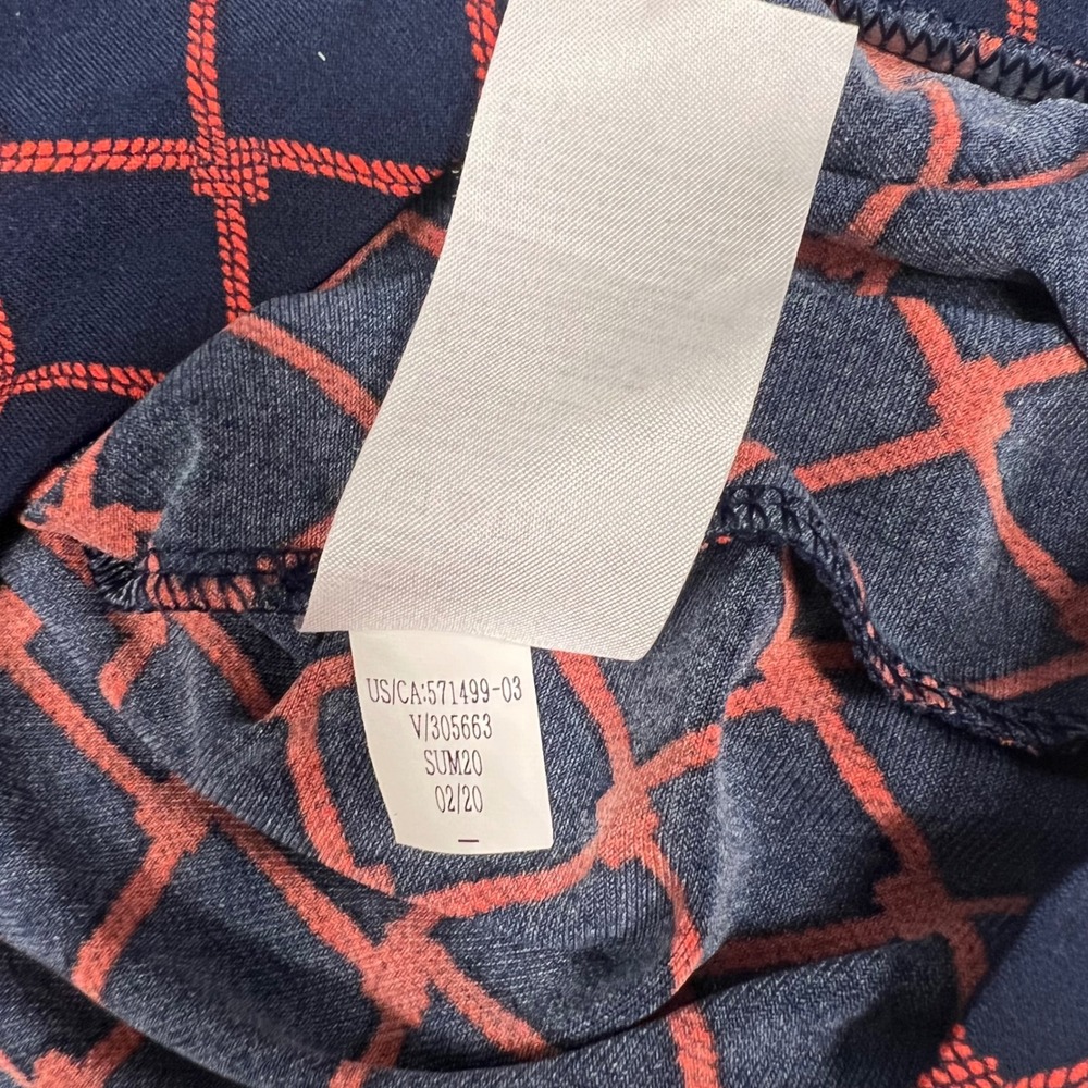 Banana Republic Wrap Blouse Long Sleeve Geometric Print Top Size S - Picture 6 of 9